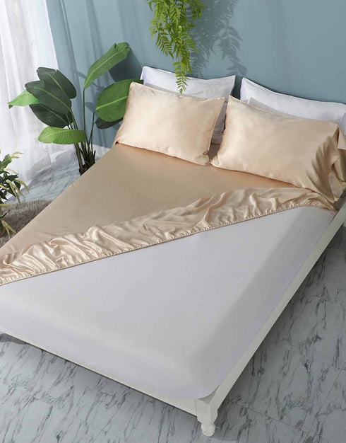 19 Momme Silk Fitted Sheet (1 pcs) (T)